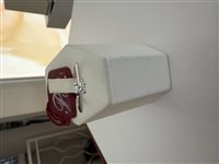 Anello Polello Donna in Oro bianco Diamante E2871B